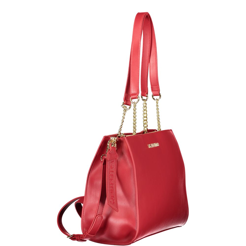 Valentino Red Polyethylene Handbag