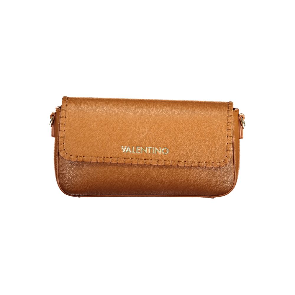 Valentino Brown Polyethylene Handbag
