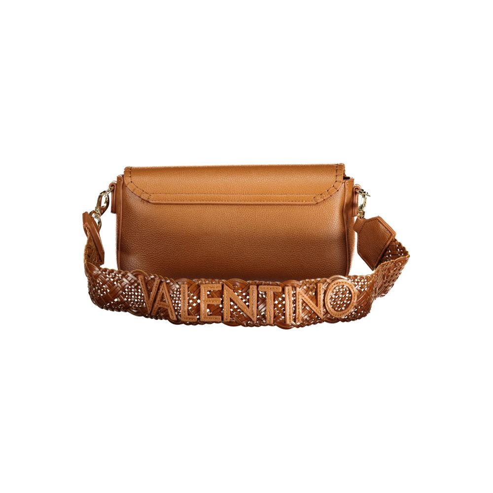 Valentino Brown Polyethylene Handbag