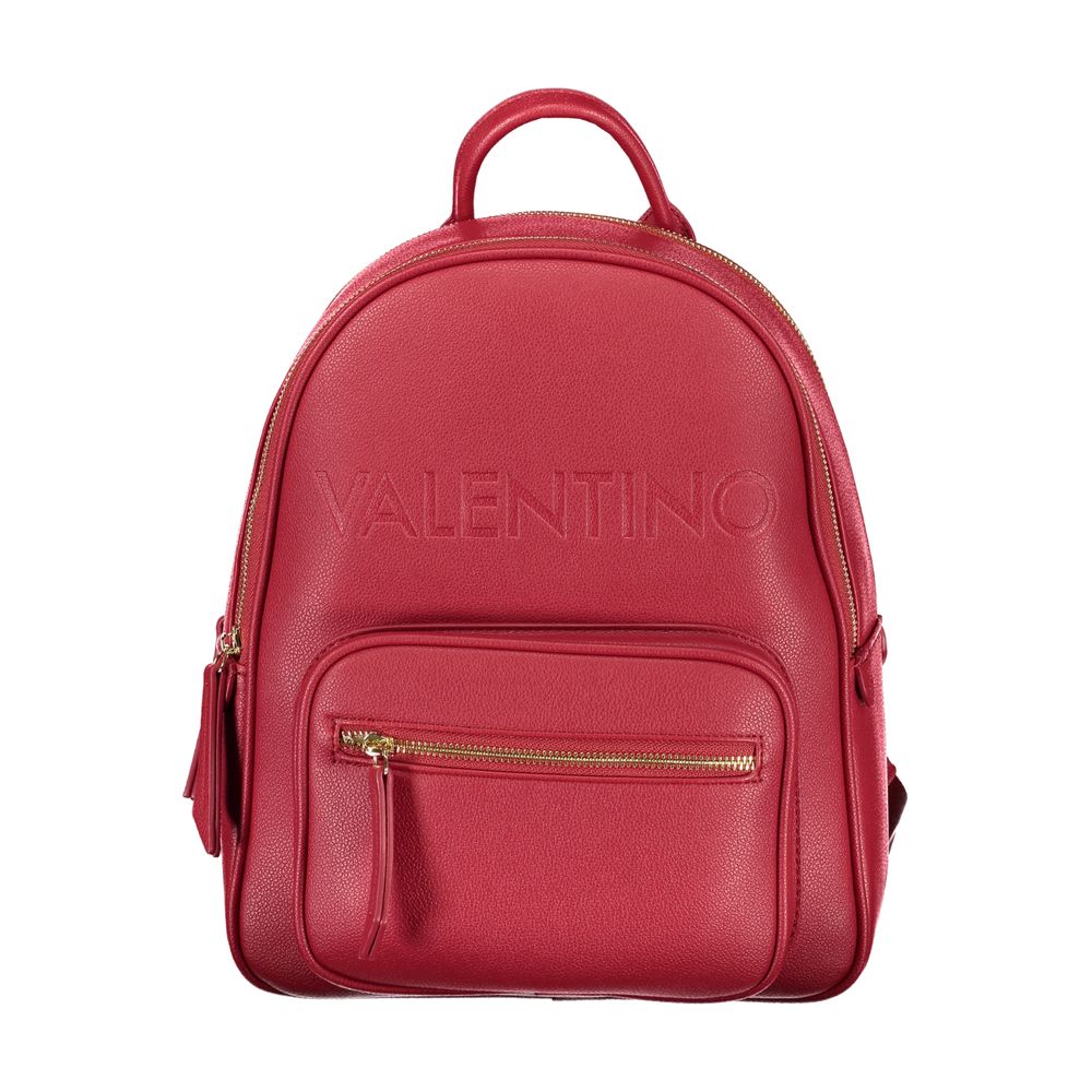 Valentino Rosso Polyurethane Women's Backpack
