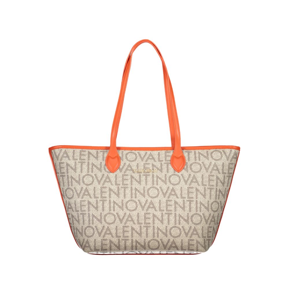 Valentino Beige Polyethylene Handbag