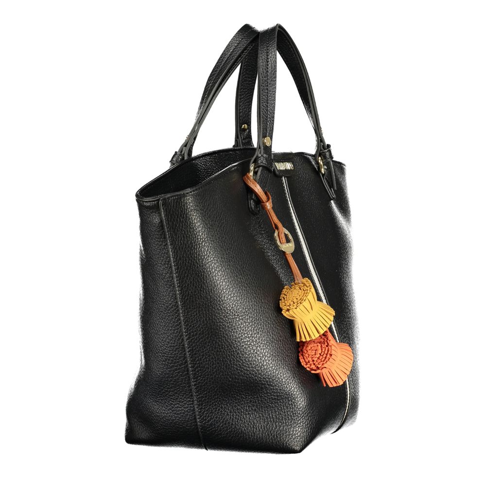 Valentino Black Polyethylene Handbag