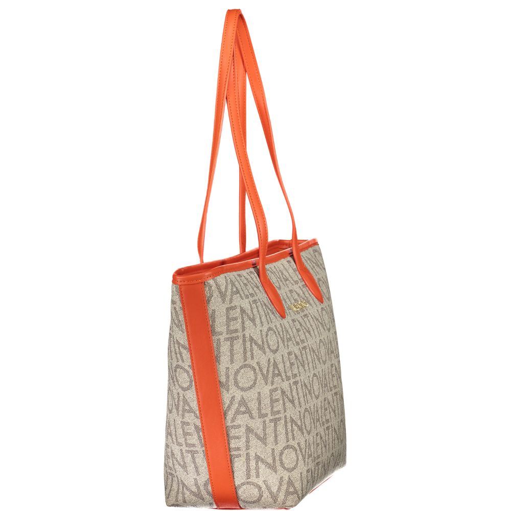 Valentino Beige Polyethylene Handbag