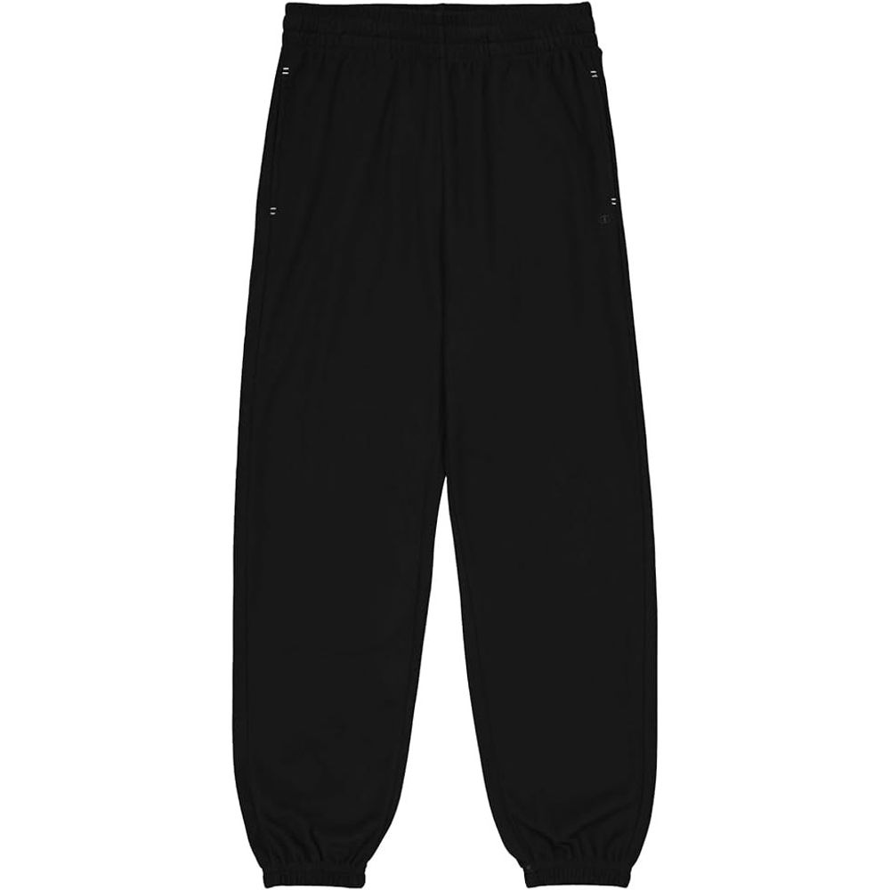 Champion Black Polyester Joggers (Workout Pants)