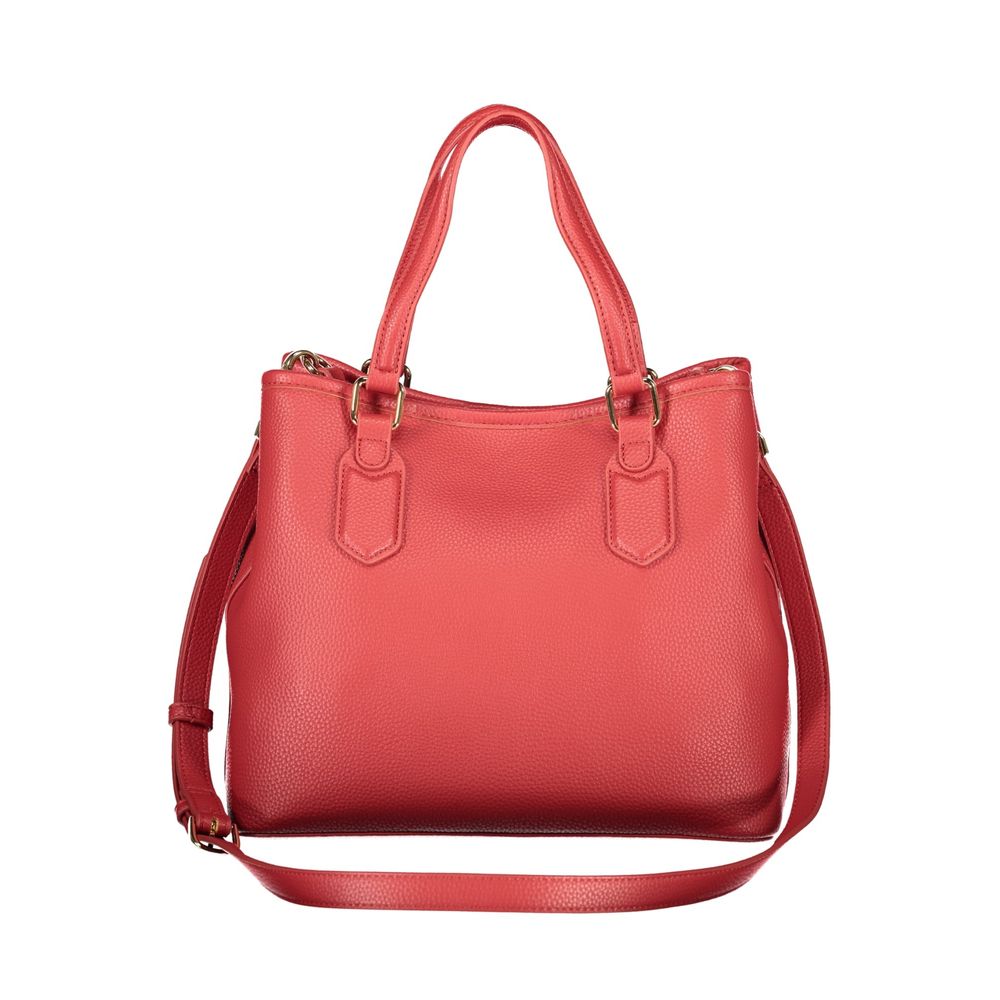 Valentino Red Polyethylene Handbag