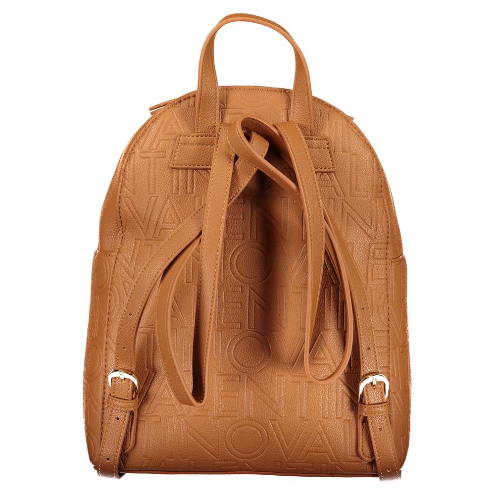 Valentino Brown Polyethylene Backpack