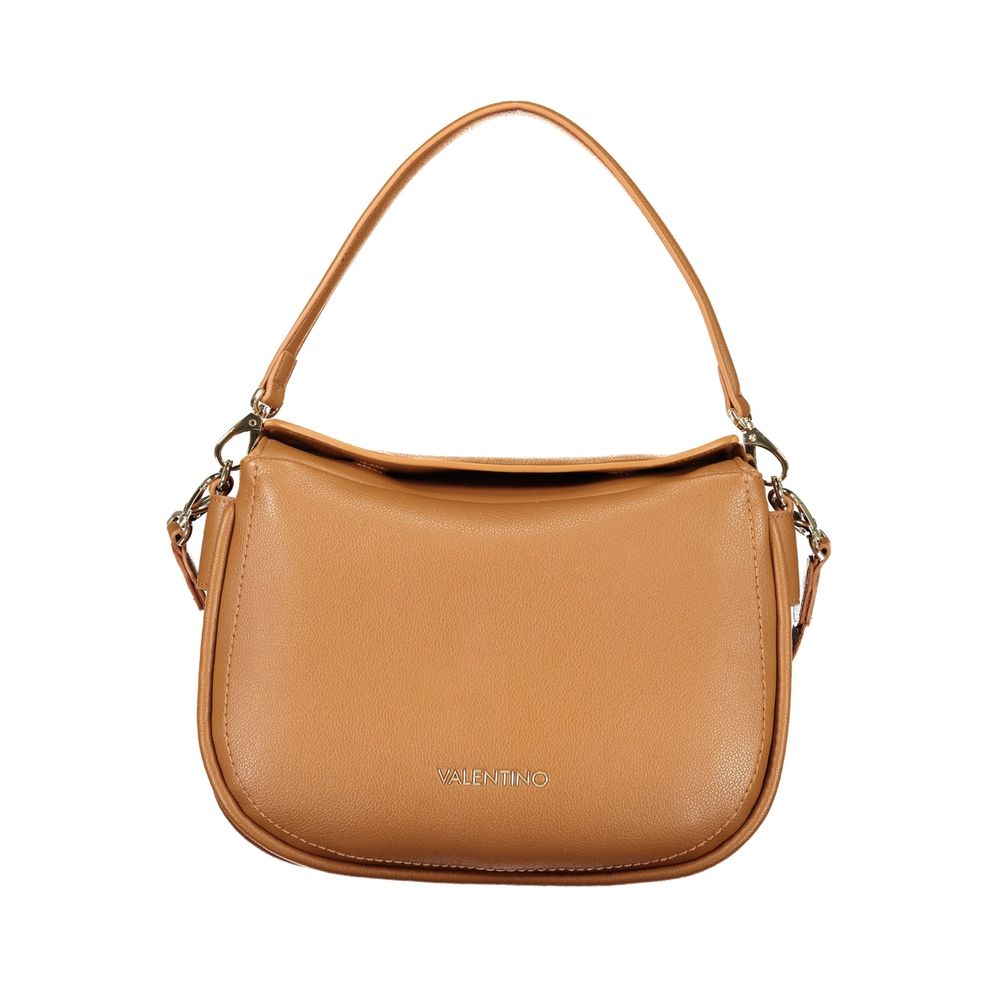 Valentino Brown Polyethylene Handbag