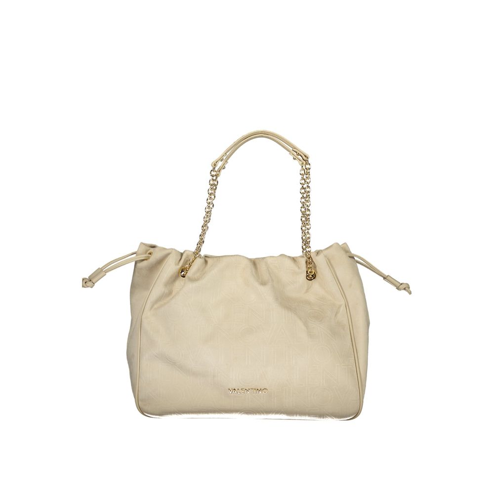 Valentino Beige Polyethylene Handbag
