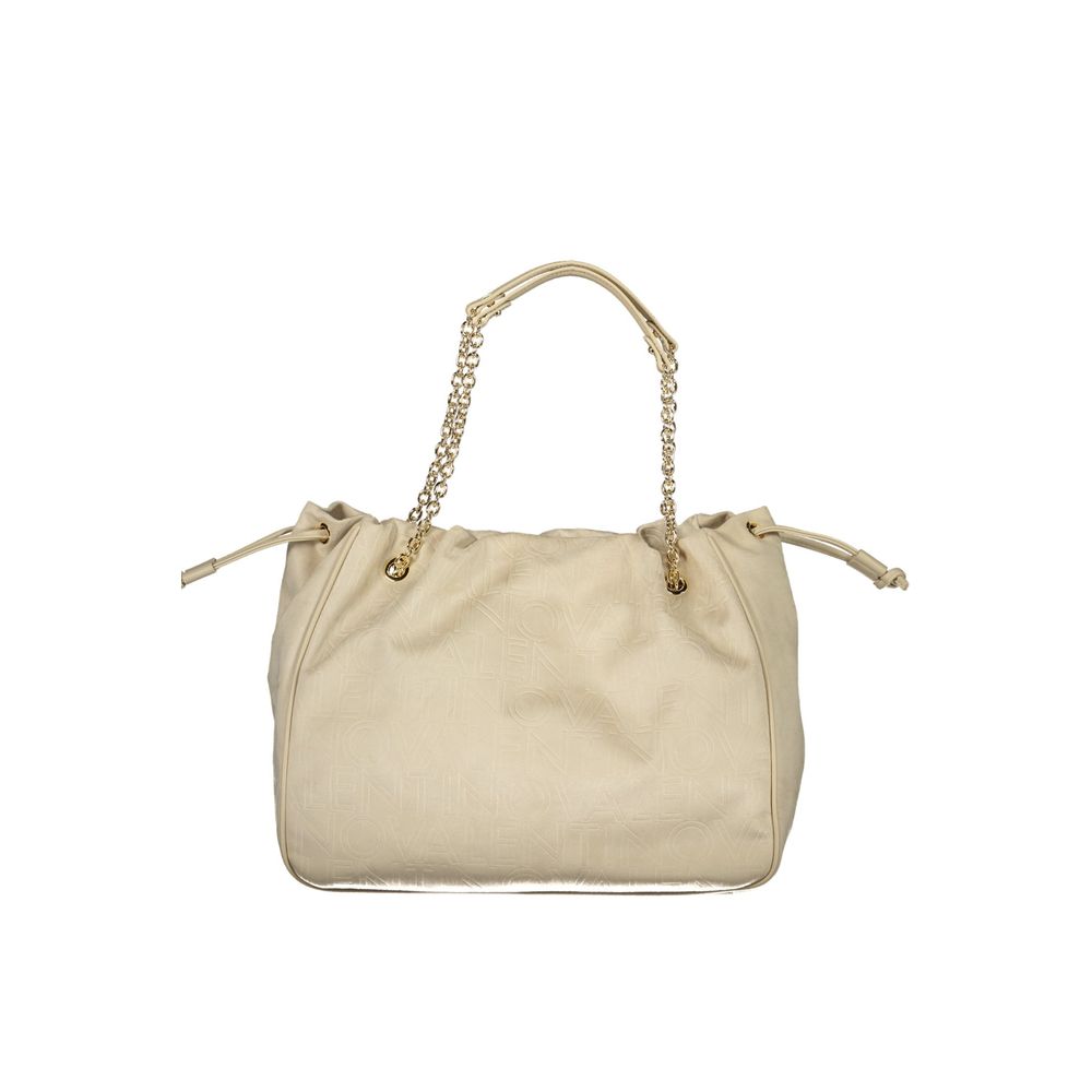 Valentino Beige Polyethylene Handbag