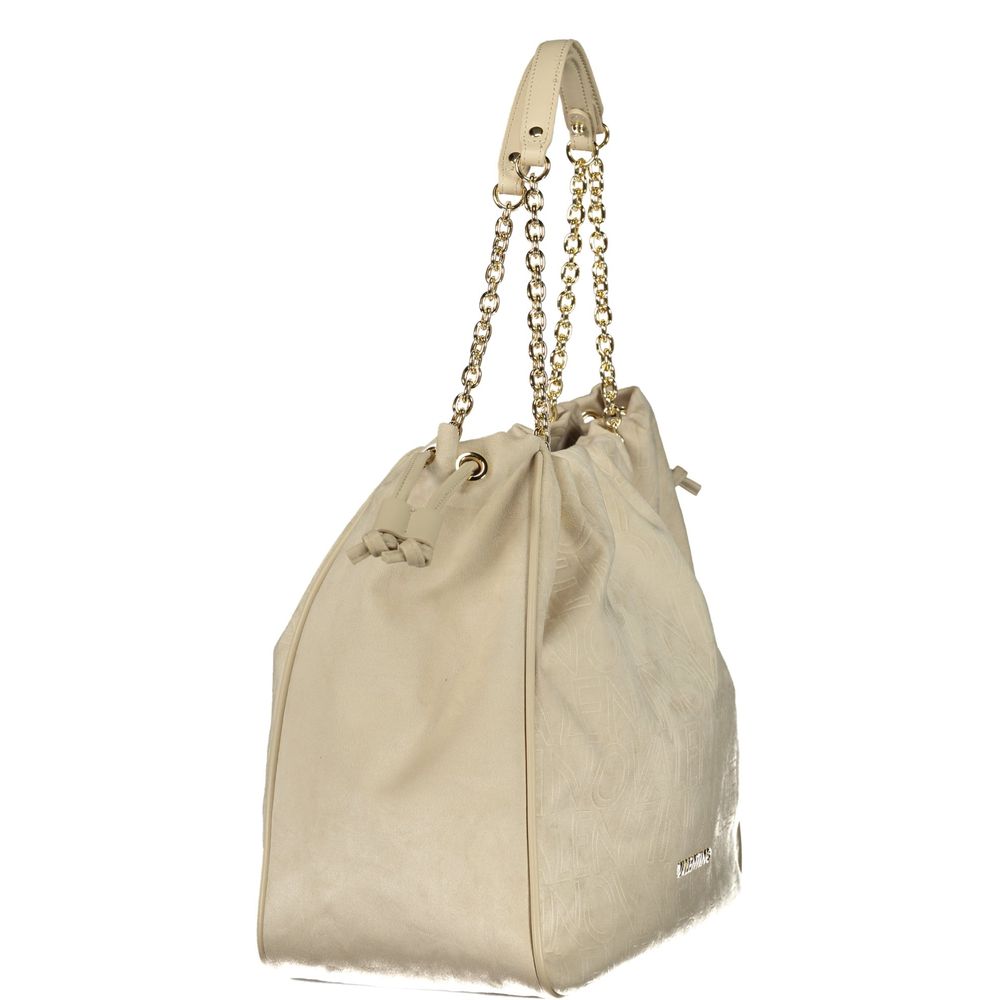 Valentino Beige Polyethylene Handbag