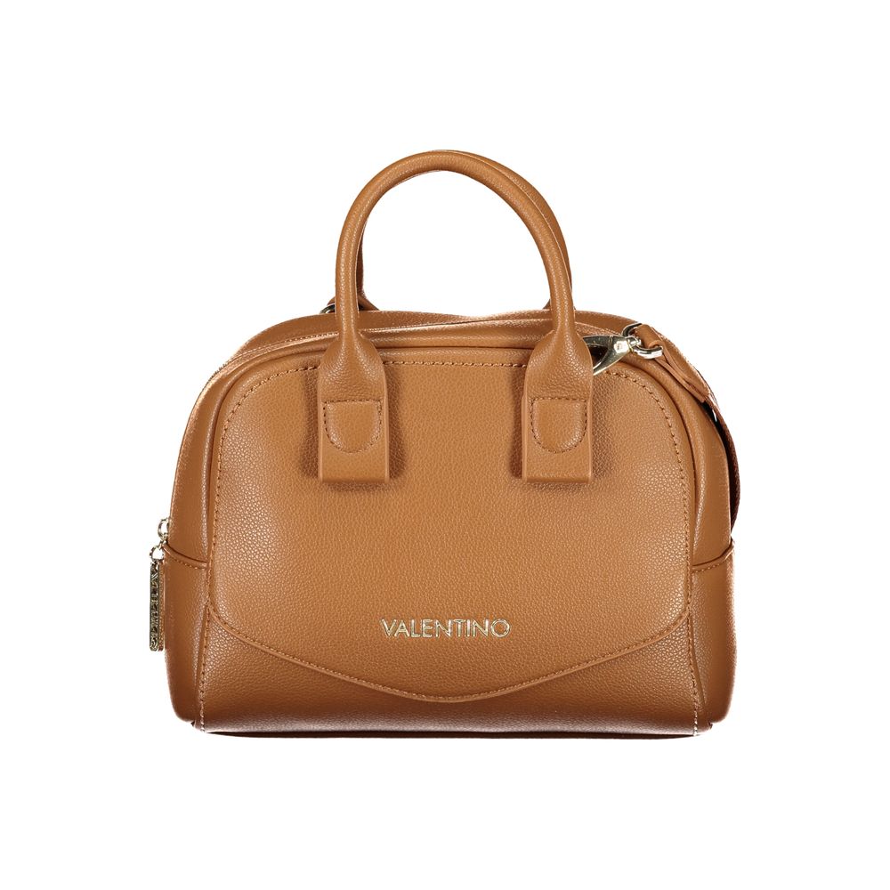 Valentino Brown Polyethylene Handbag