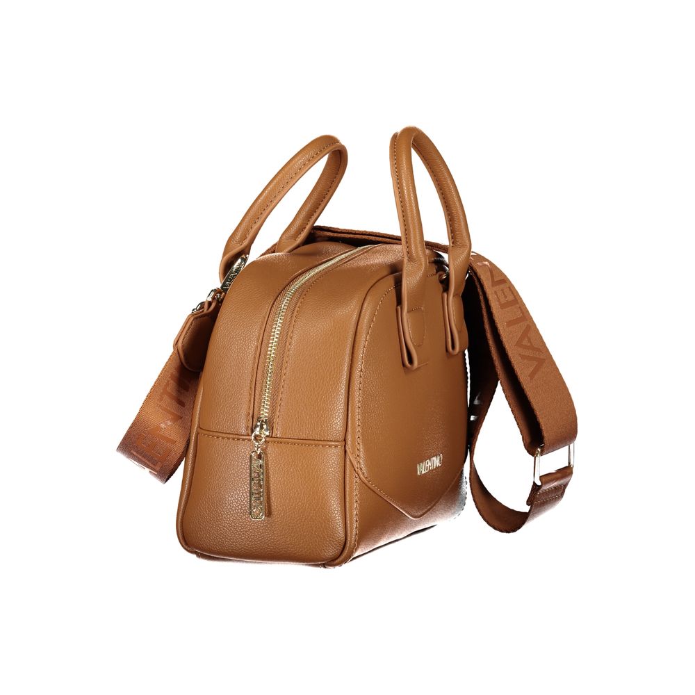 Valentino Brown Polyethylene Handbag