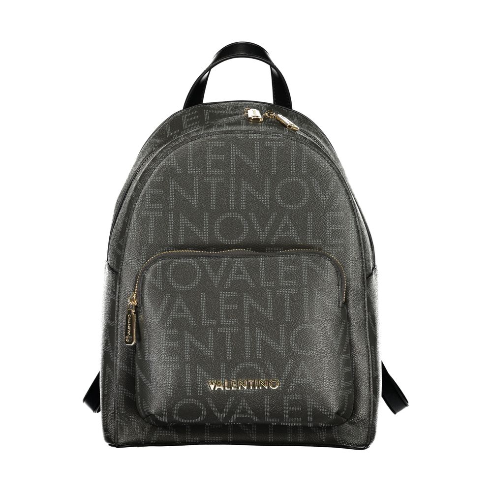 Valentino Black Polyurethane Women Backpack
