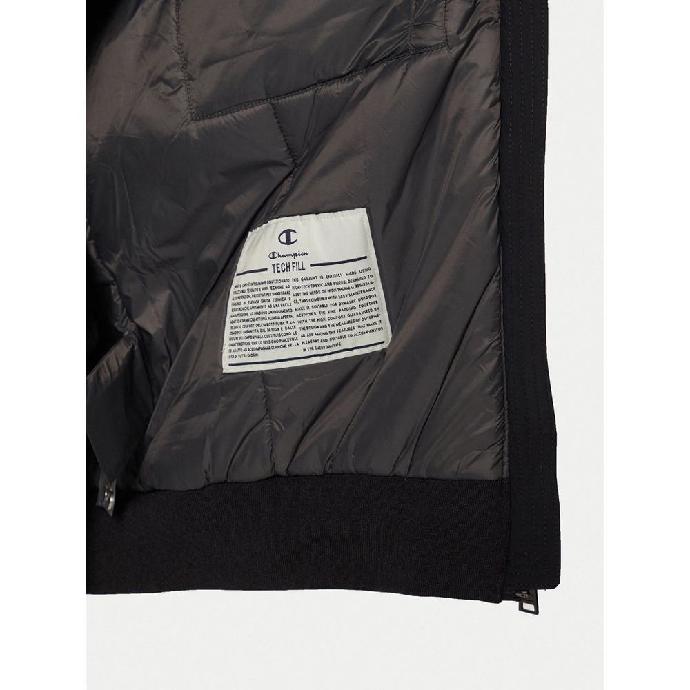 Champion Black Polyamide Bomber