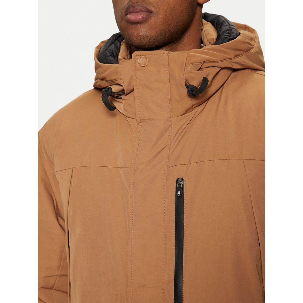Champion Brown Polyester Parka