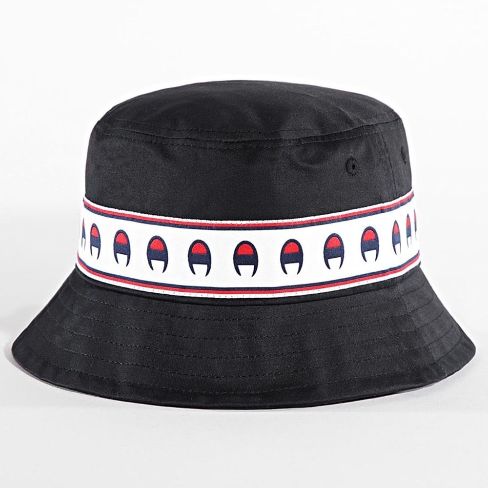 Champion Black Cotton Bucket Hat
