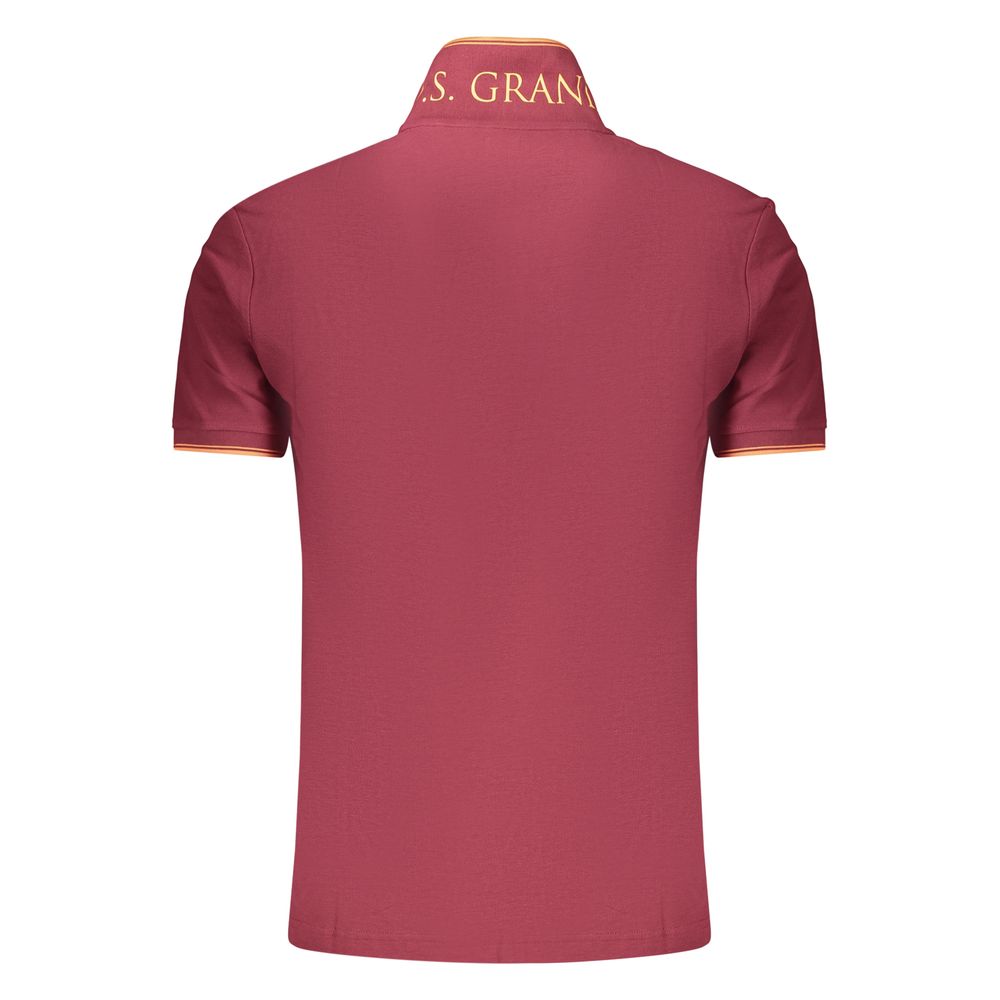 U.S. Grand Rosso Cotton Men's Polo