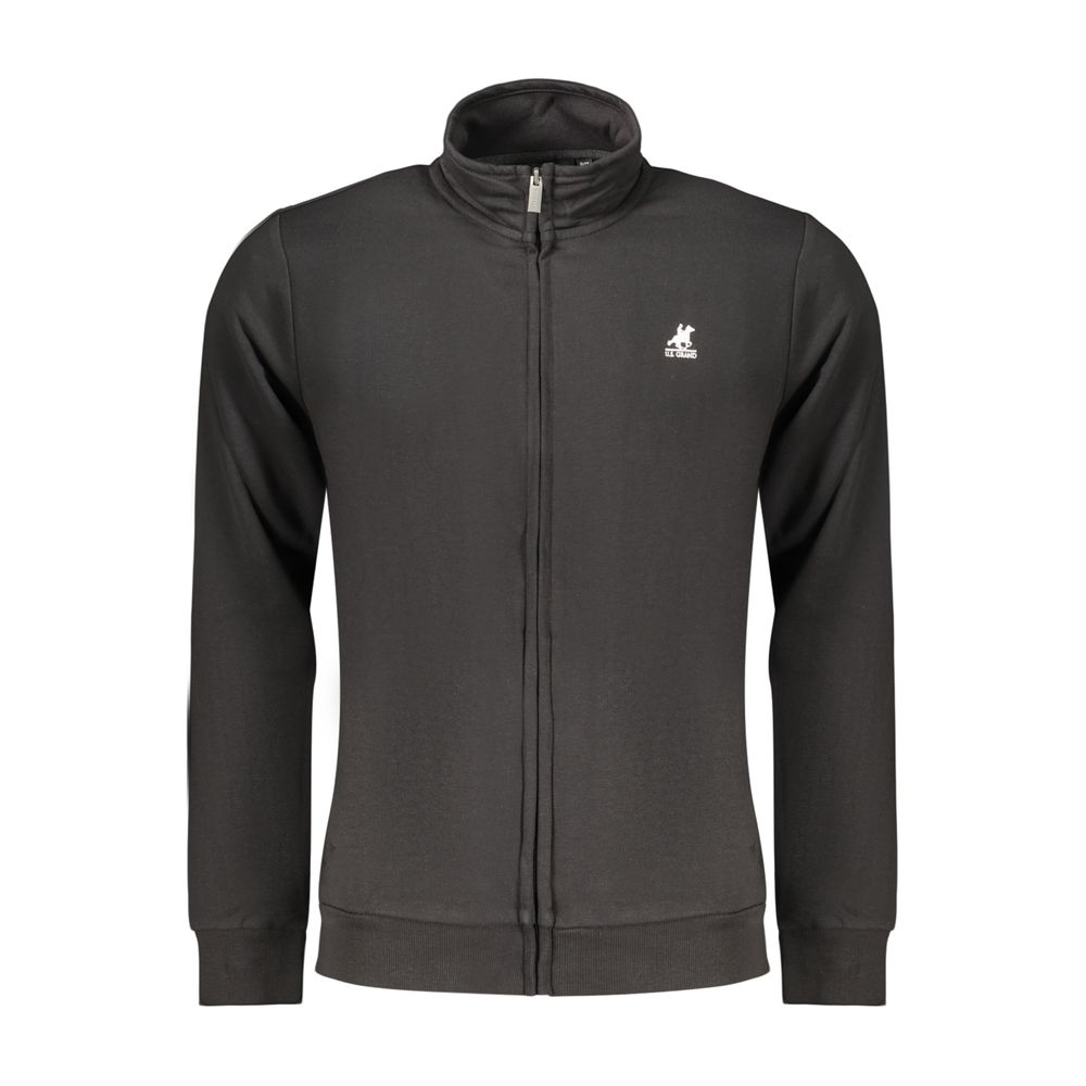 U.S. Grand Black Cotton Men's Sweatshirt
