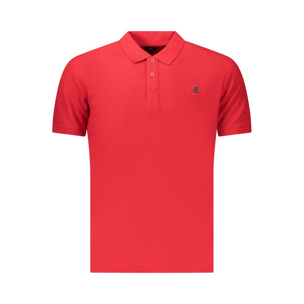 U.S. Grand Red Cotton Men Polo
