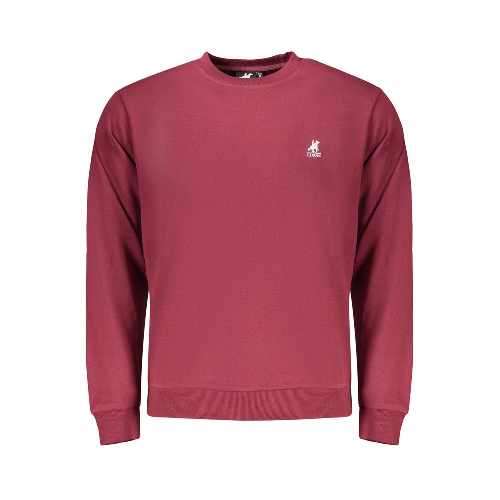 U.S. Grand Red Cotton Men's Sweatshirt
