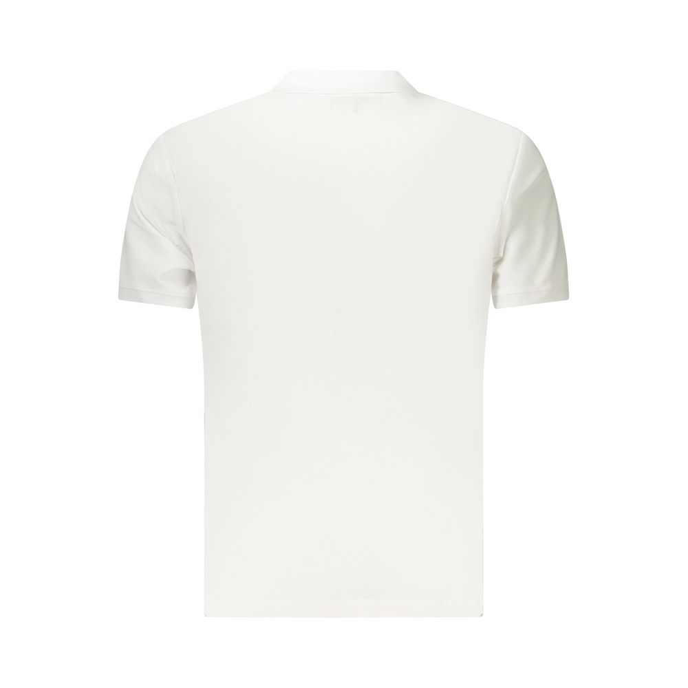 U.S. Grand White Cotton Men's Polo