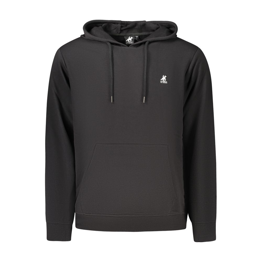 U.S. Grand Black Cotton Men's Sweatshirt