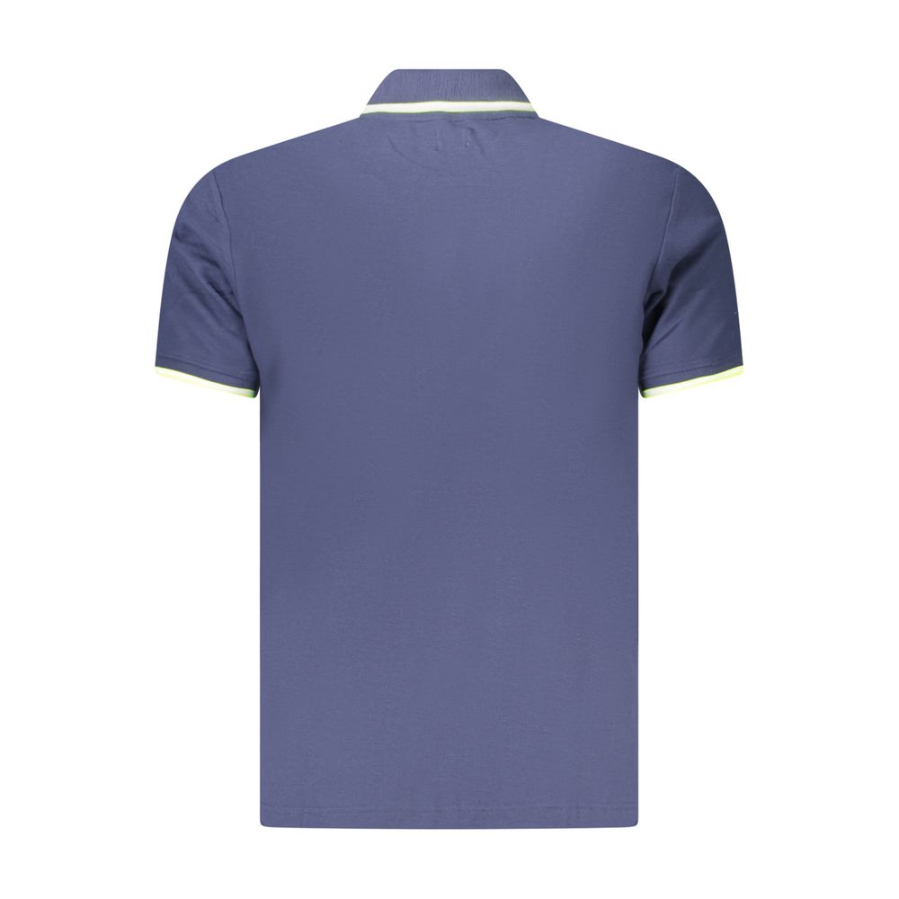 U.S. Grand Blue Cotton Mens Polo Shirt