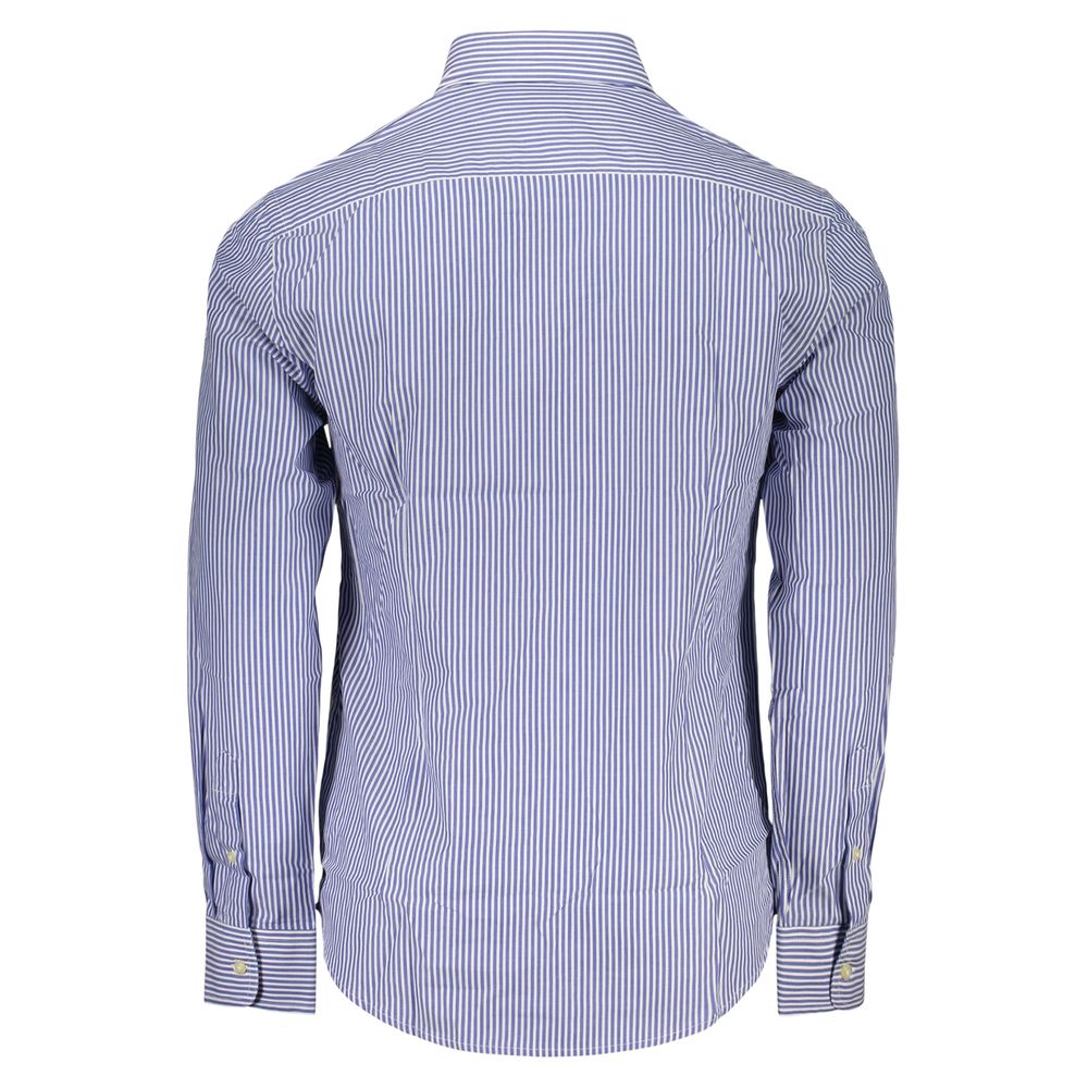 U.S. Grand Blue Cotton Men's Shirt
