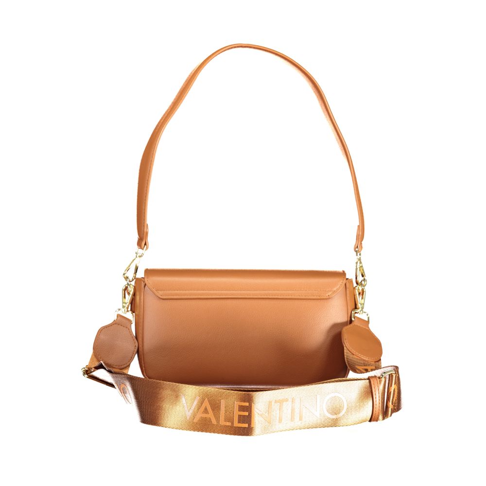 Valentino Brown Polyethylene Handbag