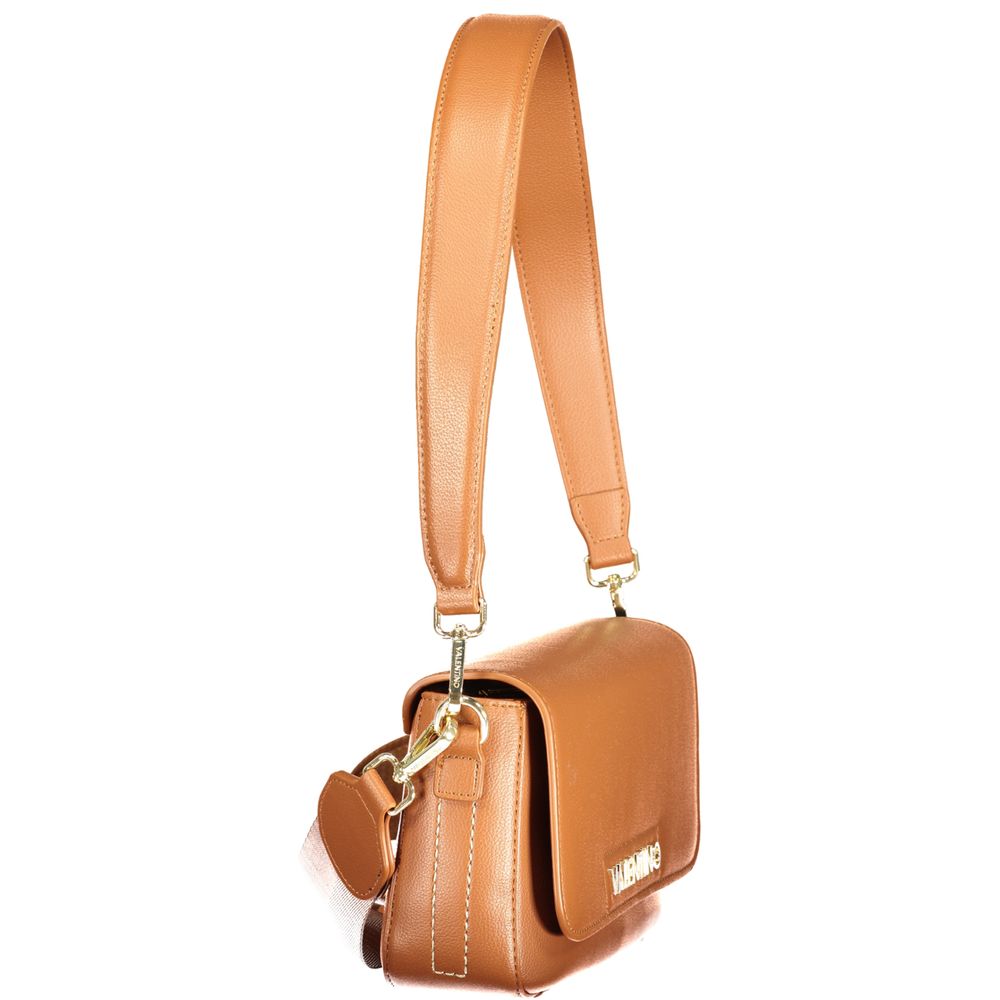 Valentino Brown Polyethylene Handbag