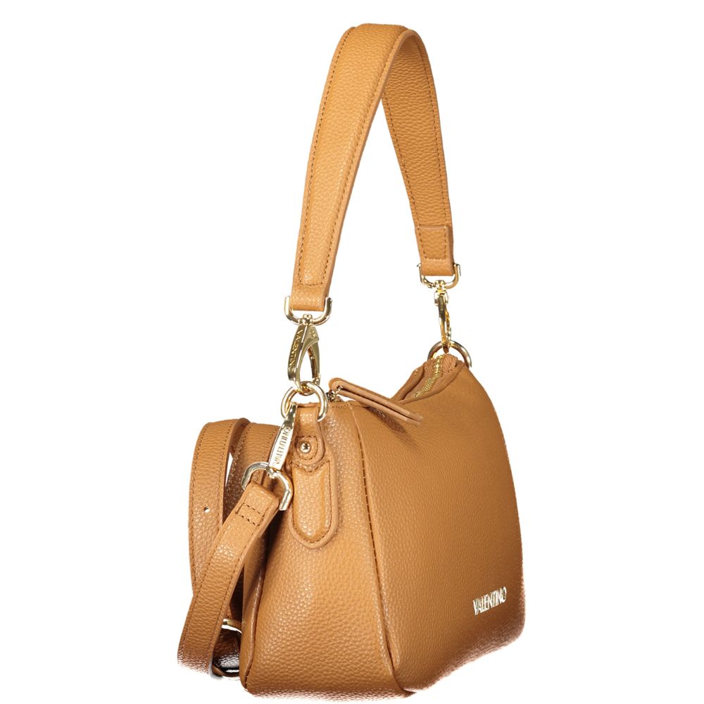 Valentino Brown Polyethylene Handbag