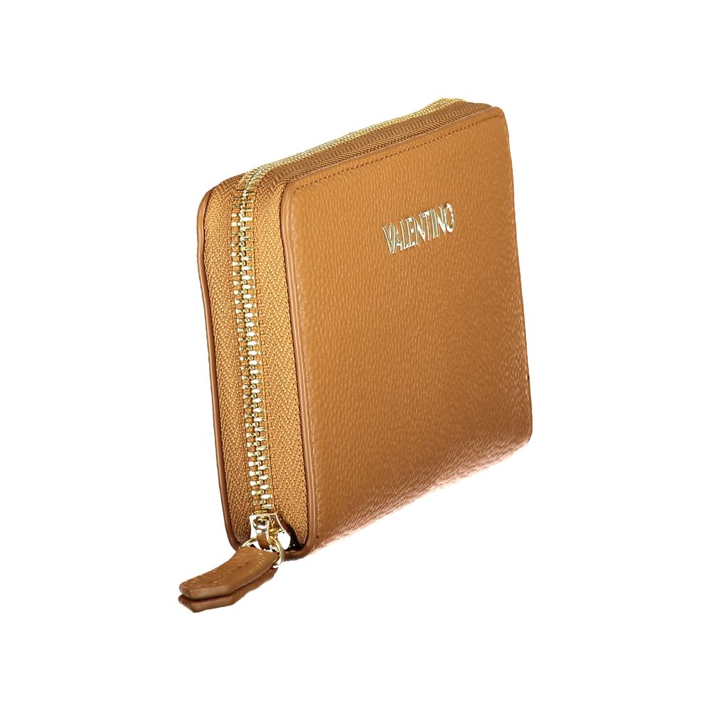Valentino Brown Polyethylene Wallet