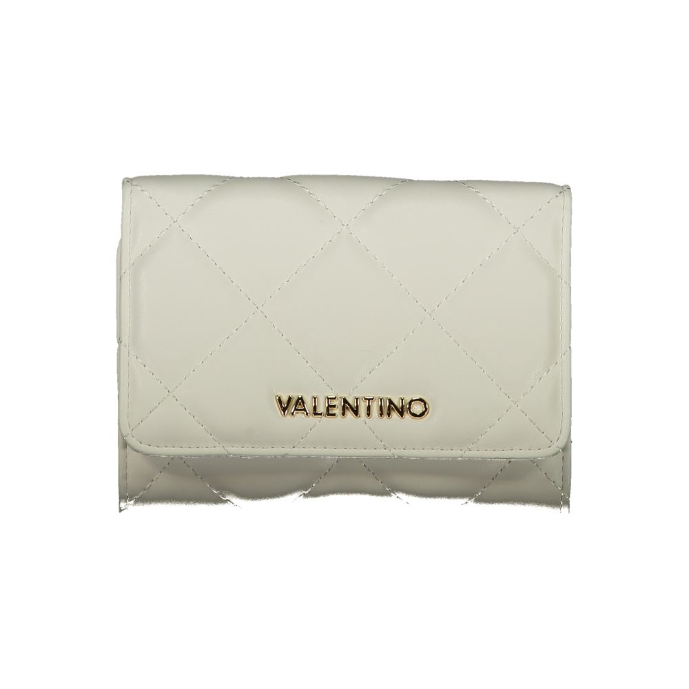 Valentino White Polyethylene Wallet
