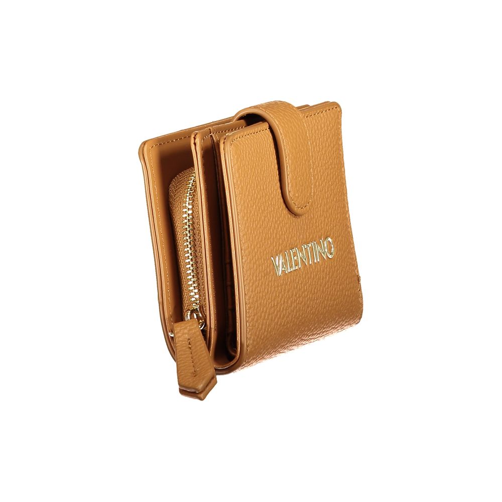 Valentino Brown Polyurethane Women's Wallet