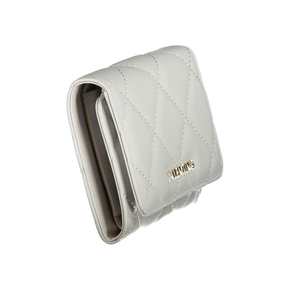 Valentino Gray Polyurethane Women's Wallet