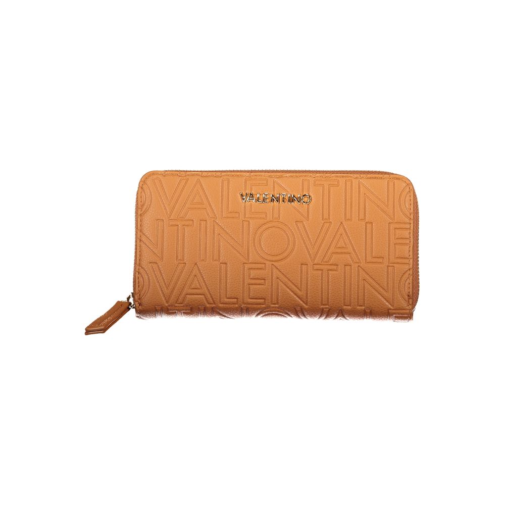 Valentino Brown Polyurethane Women's Wallet