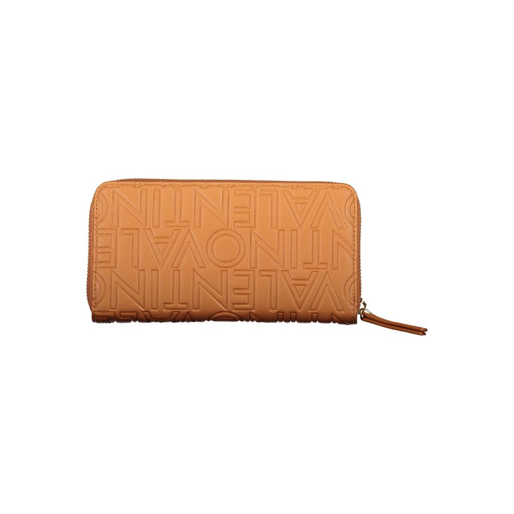 Valentino Brown Polyurethane Women's Wallet