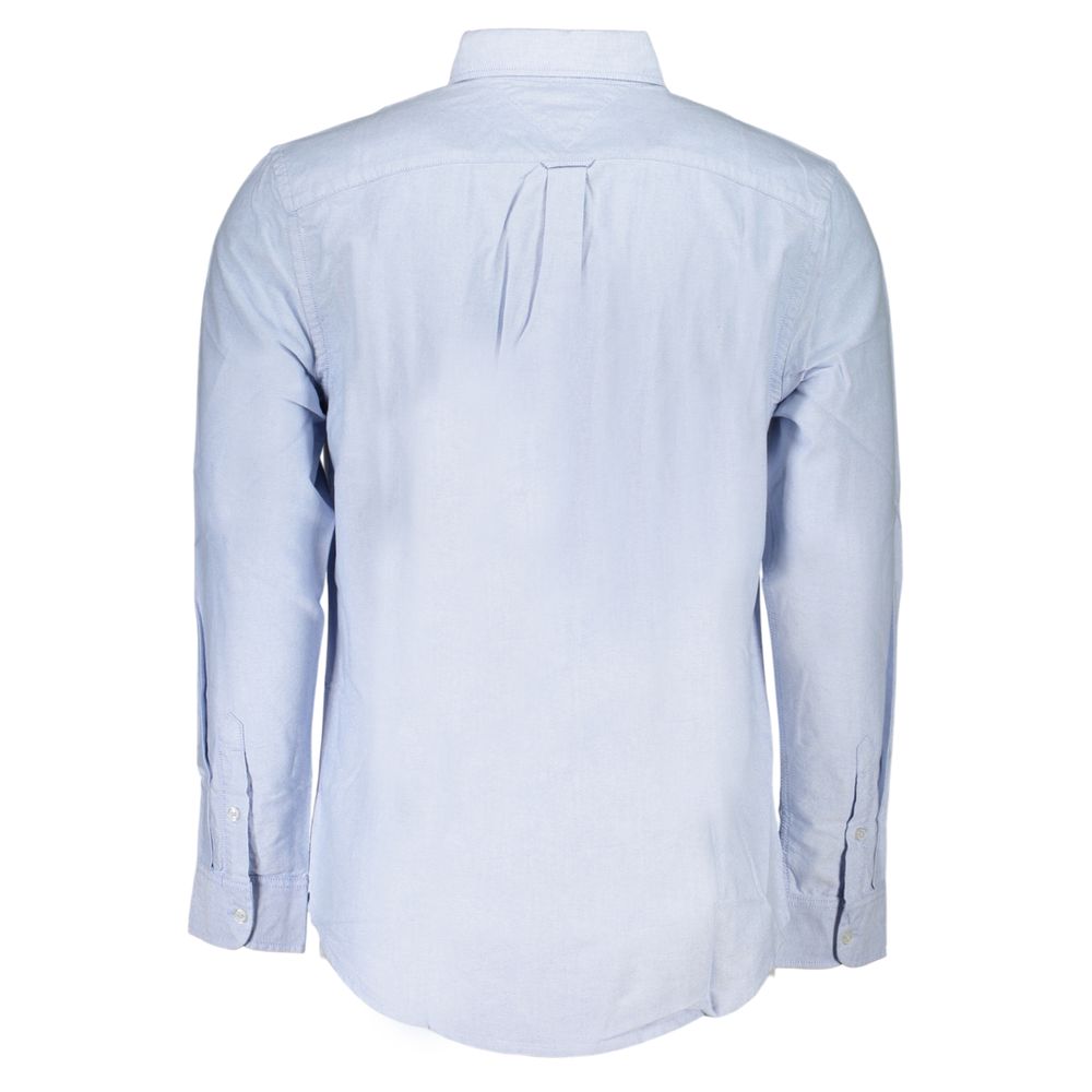 Tommy Hilfiger Azzurro Cotton Men's Shirt