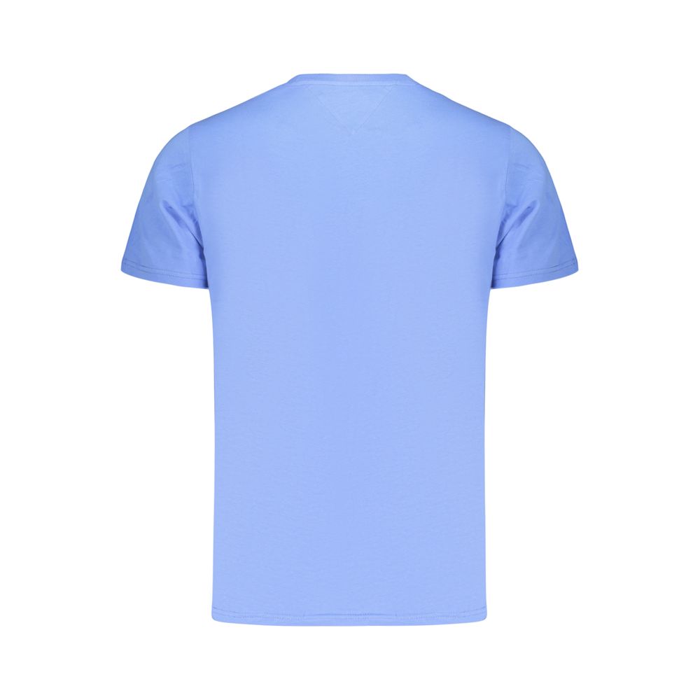 Tommy Hilfiger Blue Cotton Men's T-Shirt