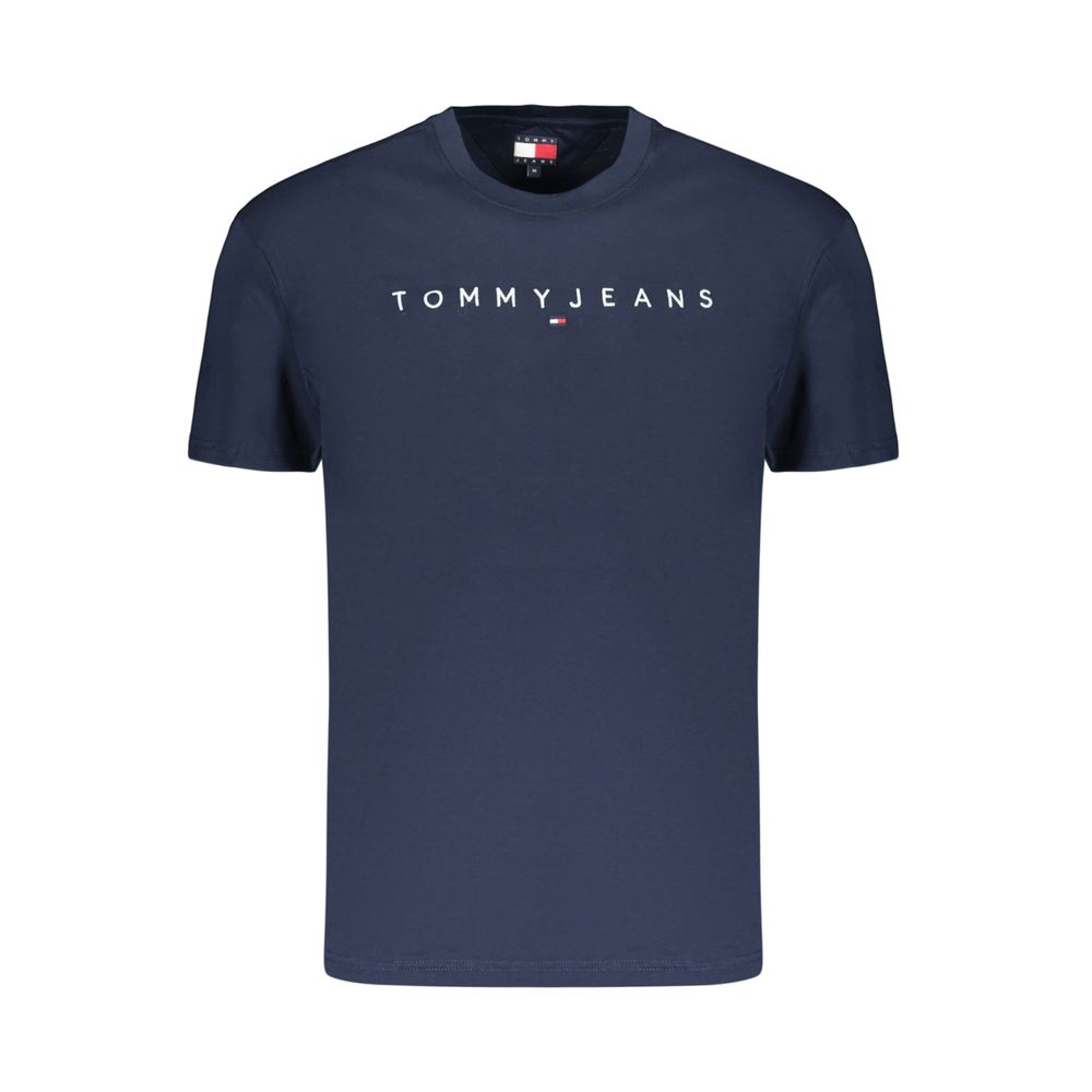 Tommy Hilfiger Blue Cotton Men's T-Shirt