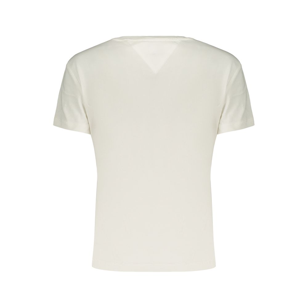 Tommy Hilfiger Bianco Cotton Women's T-Shirt