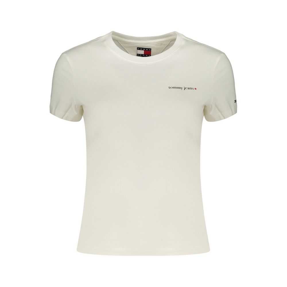 Tommy Hilfiger White Cotton Women's T-Shirt