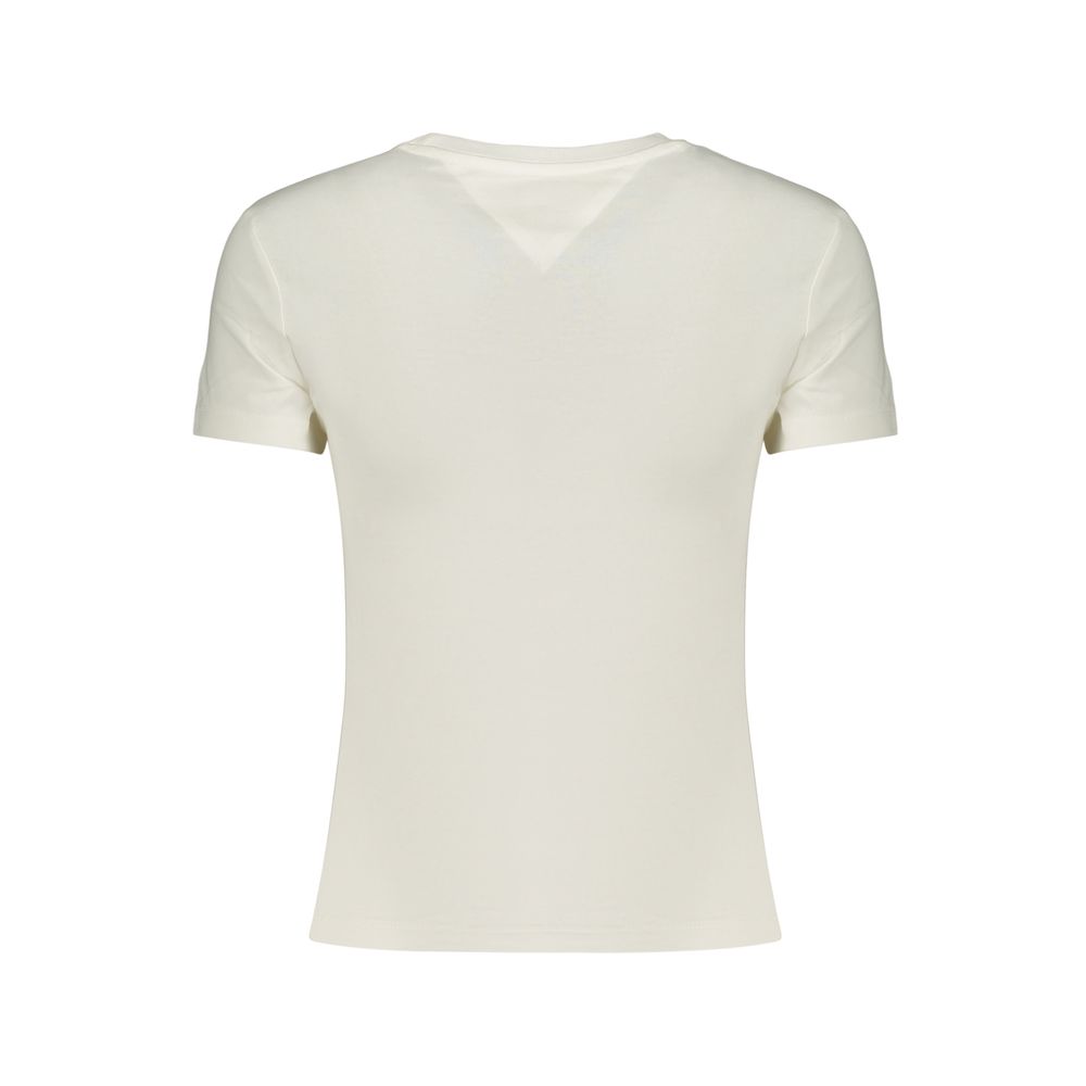 Tommy Hilfiger White Cotton Women's T-Shirt