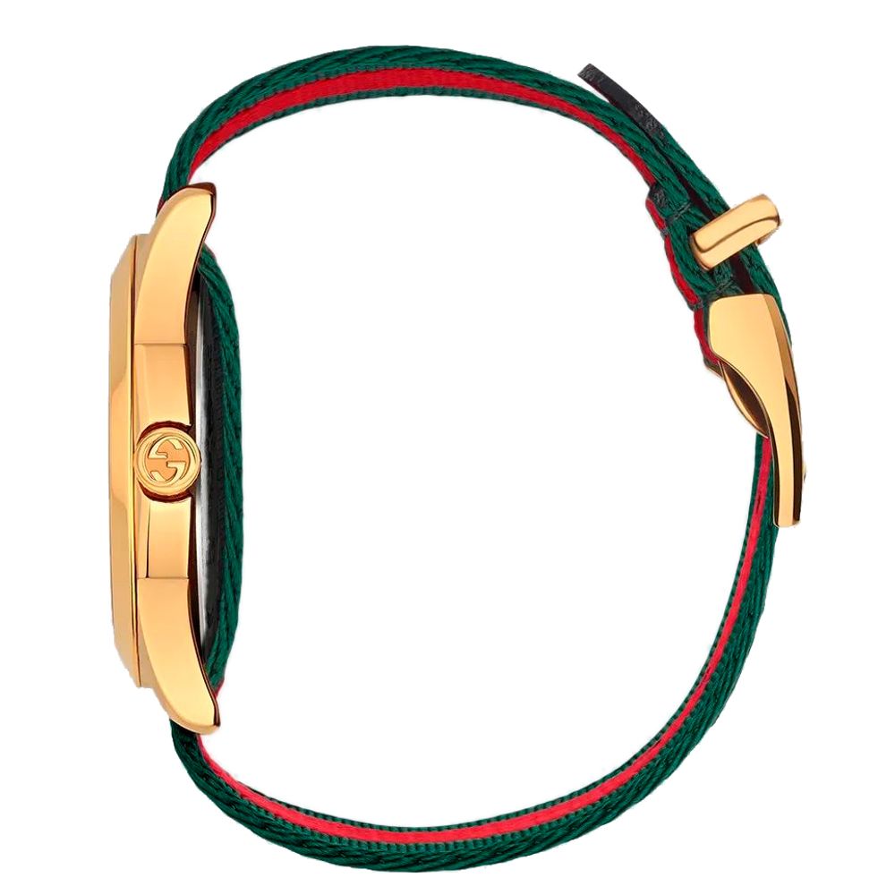 Gucci Multicolor Nylon Bracelet Watch