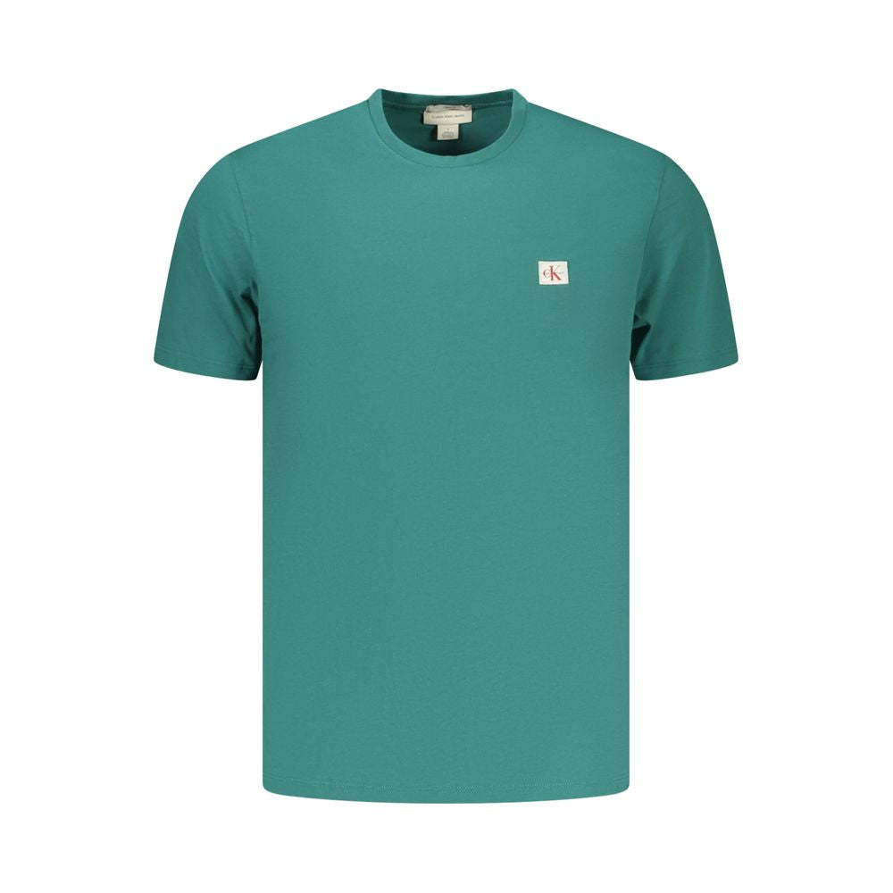 Calvin Klein Green Cotton Men's T-Shirt