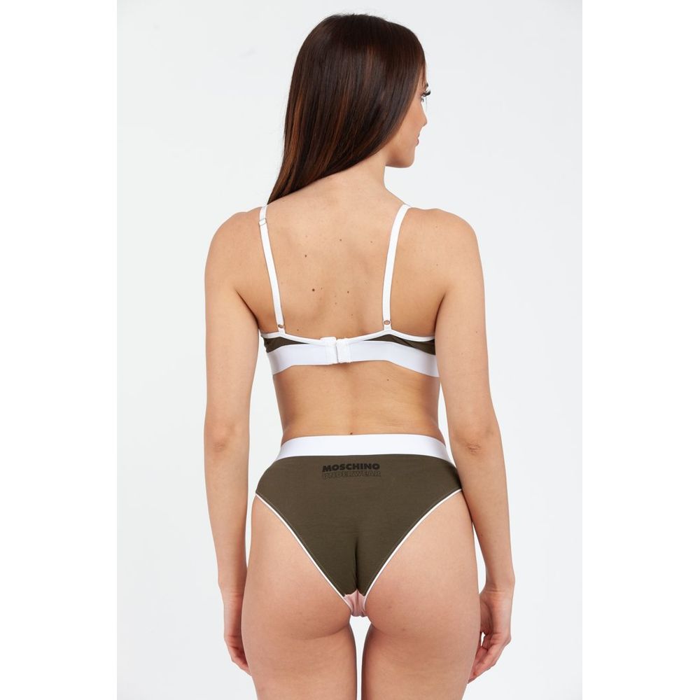 Moschino Multicolor Cotton Bra