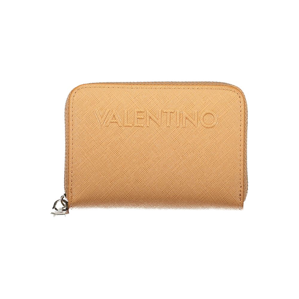 Valentino Brown Polyurethane Women's Wallet