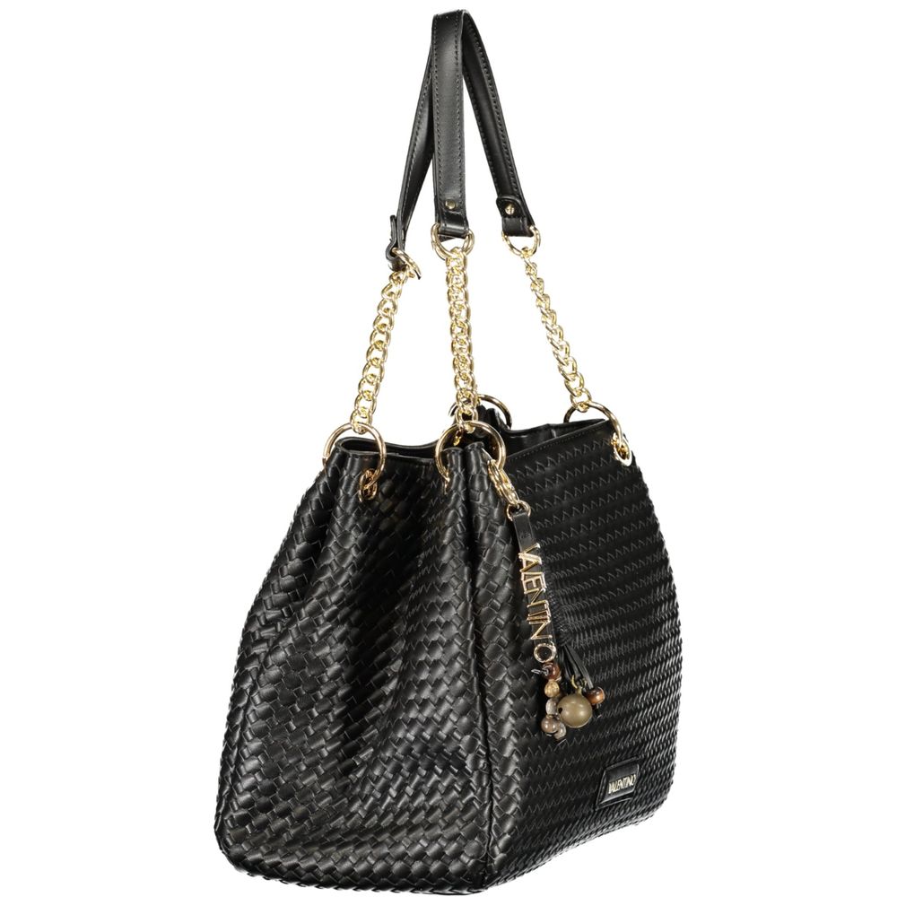 Valentino Black Polyurethane Women Bag