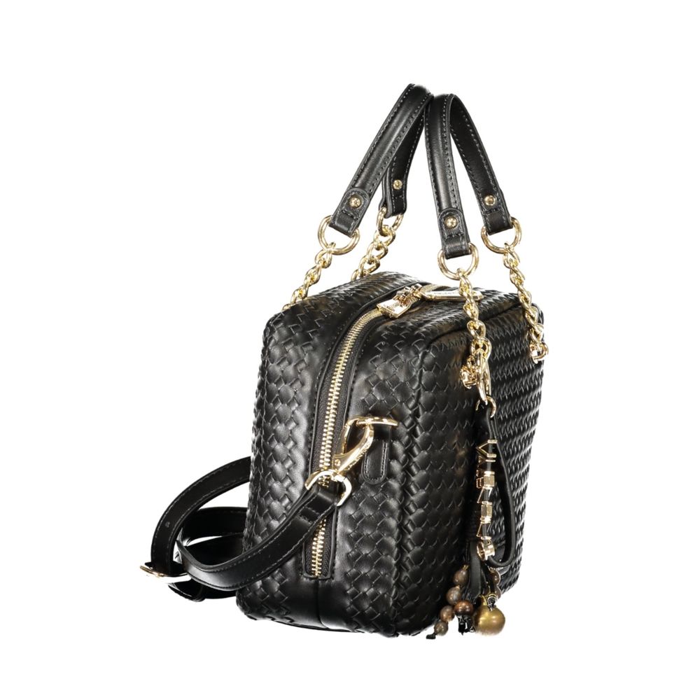 Valentino Black Polyurethane Women's Bag