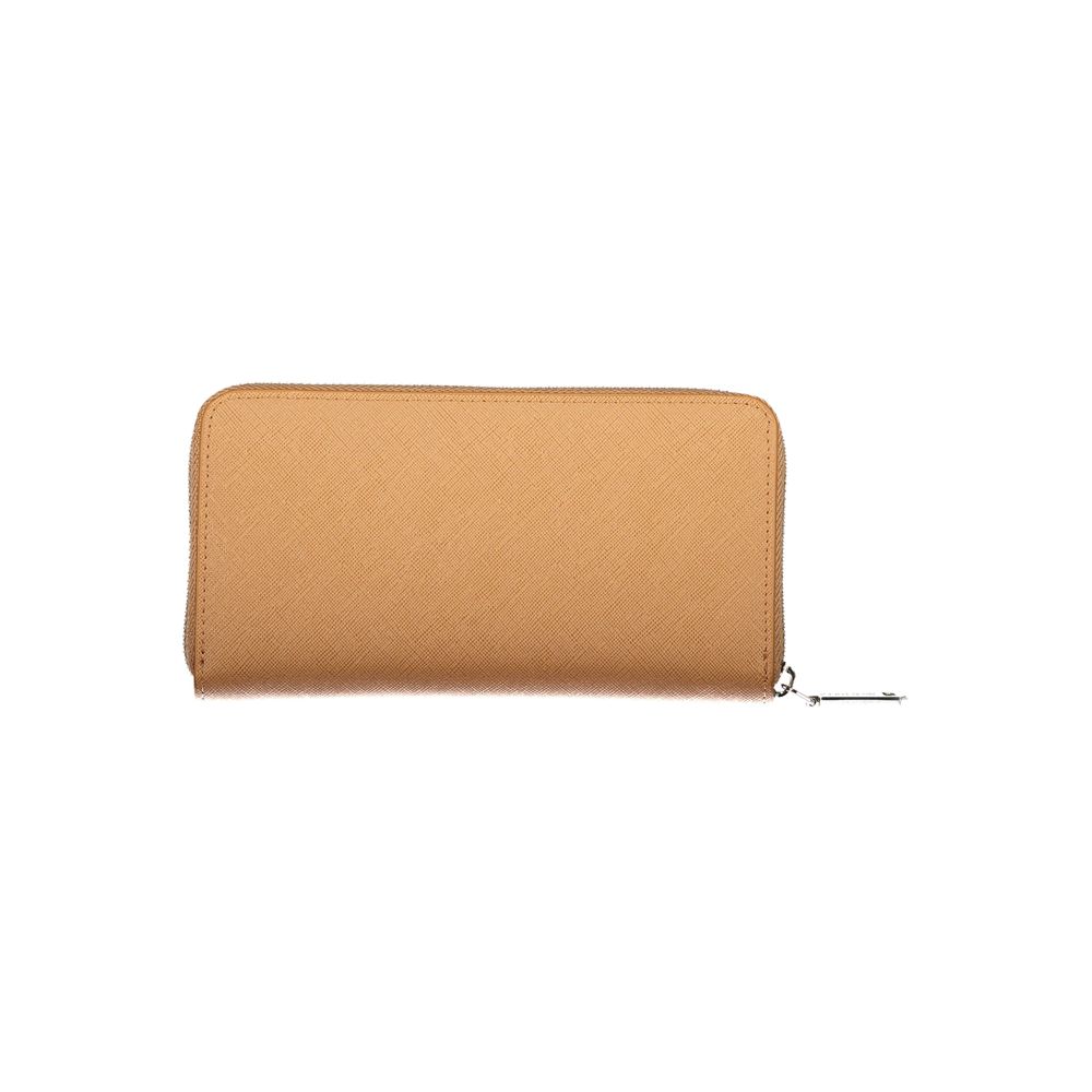 Valentino Brown Polyurethane Women's Wallet